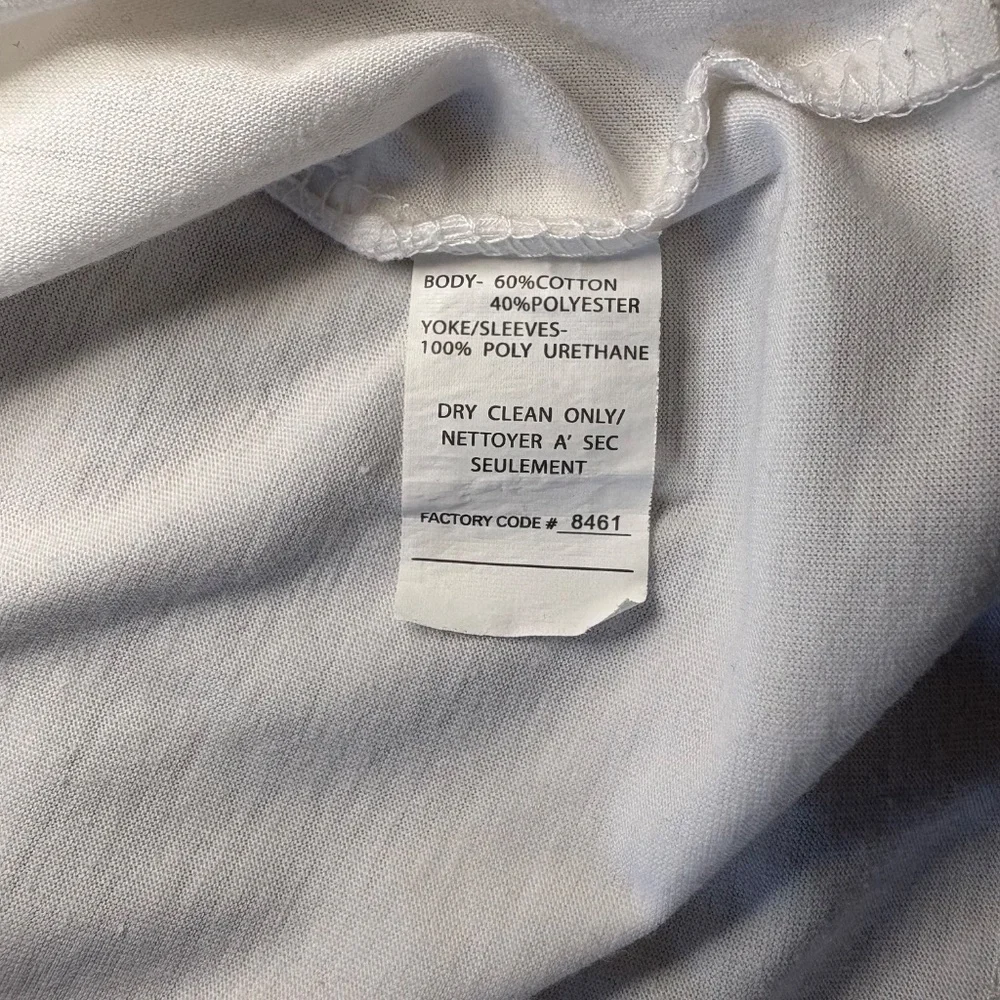 Phat Farm Y2K Vintage Silver White Number‎ 92 Jersey T-Shirt Size Small